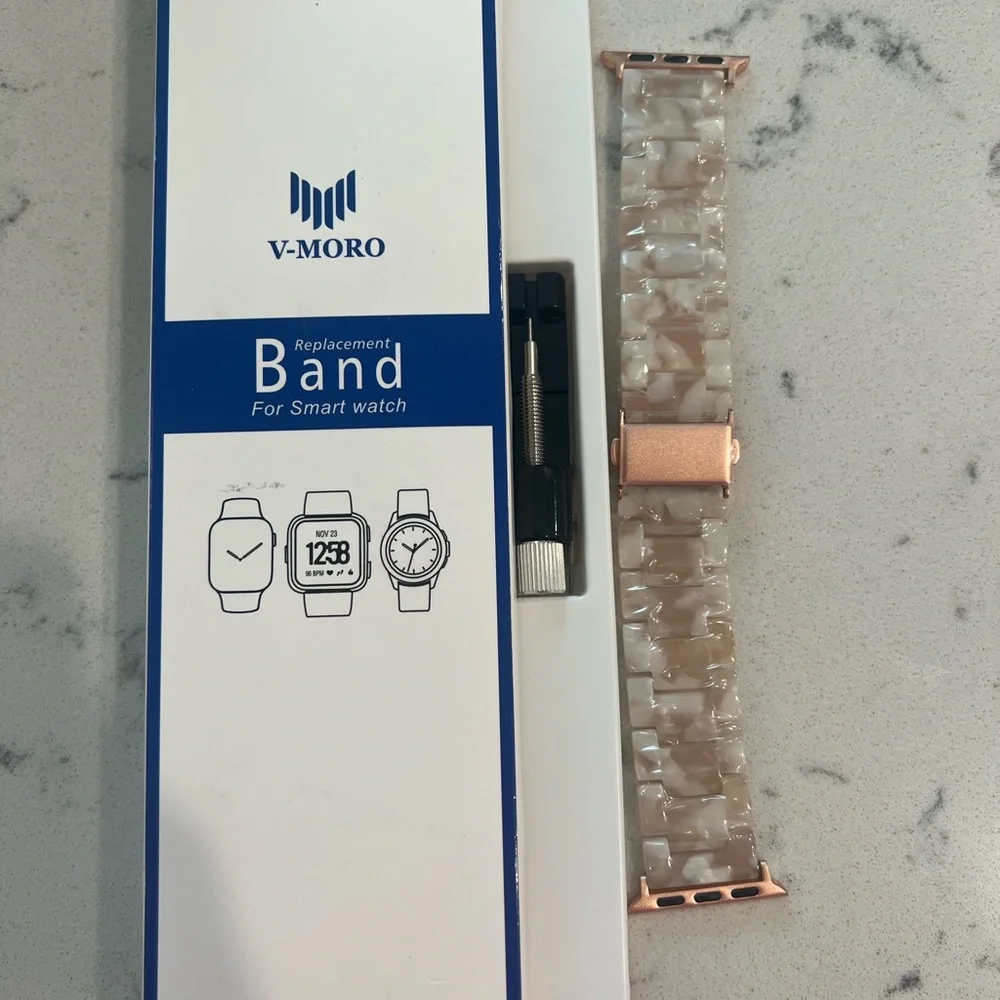 Rose Gold Smartwatch Band